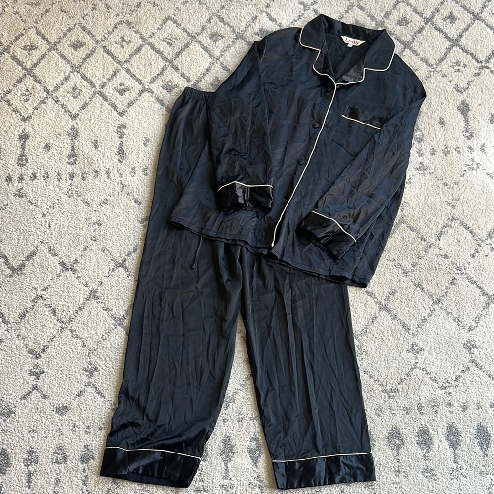 Silk Satin Pajama Set